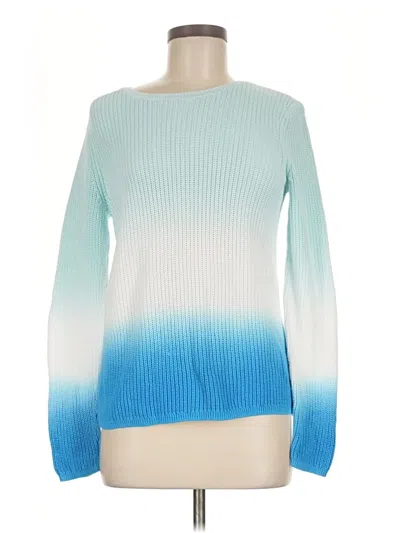 Pre-owned Talbots Pullover Sweater In Blue
