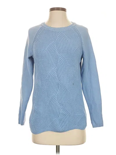 Pre-owned Talbots Pullover Sweater In Blue