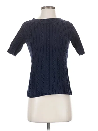Pre-owned Talbots Pullover Sweater In Blue