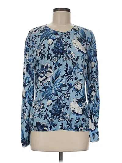 Pre-owned Talbots Pullover Sweater In Blue