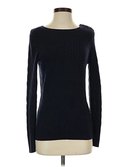 Pre-owned Talbots Pullover Sweater In Blue
