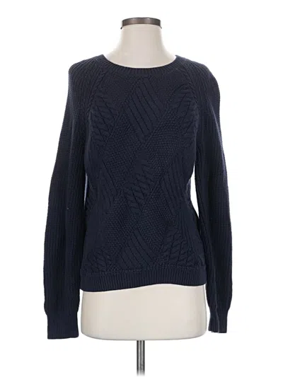 Pre-owned Talbots Pullover Sweater In Blue