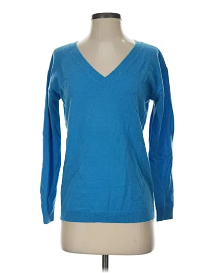 Pre-owned Talbots Pullover Sweater In Blue
