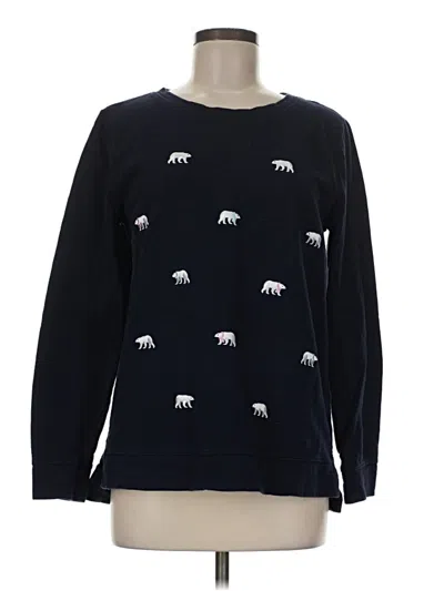 Pre-owned Talbots Pullover Sweater In Blue