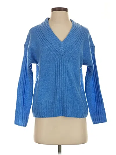 Pre-owned Talbots Pullover Sweater In Blue