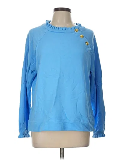 Pre-owned Talbots Pullover Sweater In Blue