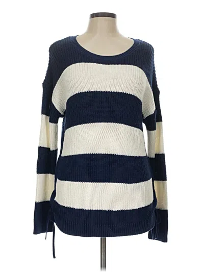 Pre-owned Talbots Pullover Sweater In Blue