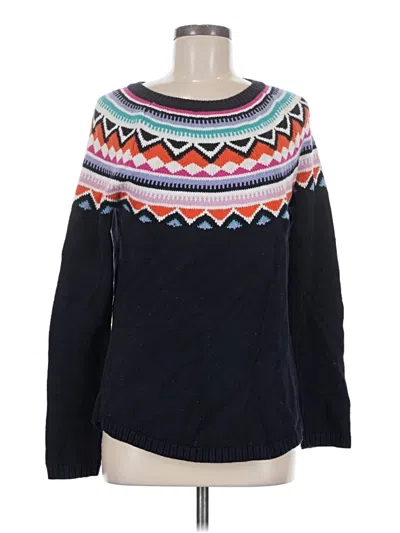 Pre-owned Talbots Pullover Sweater In Blue
