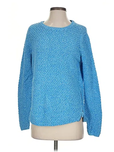 Pre-owned Talbots Pullover Sweater In Blue