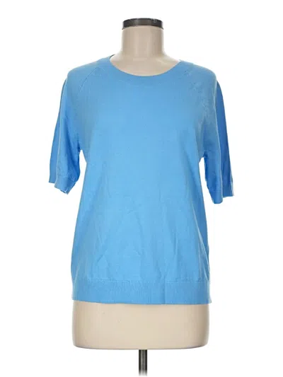 Pre-owned Talbots Pullover Sweater In Blue