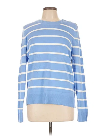 Pre-owned Talbots Pullover Sweater In Blue