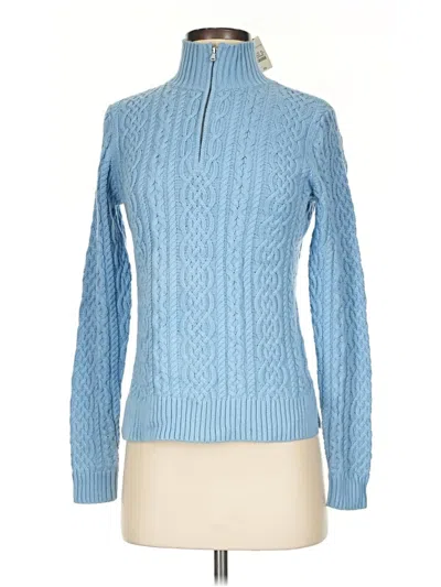 Talbots Pullover Sweater In Blue