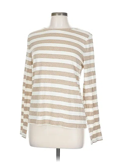 Pre-owned Talbots Pullover Sweater In Brown