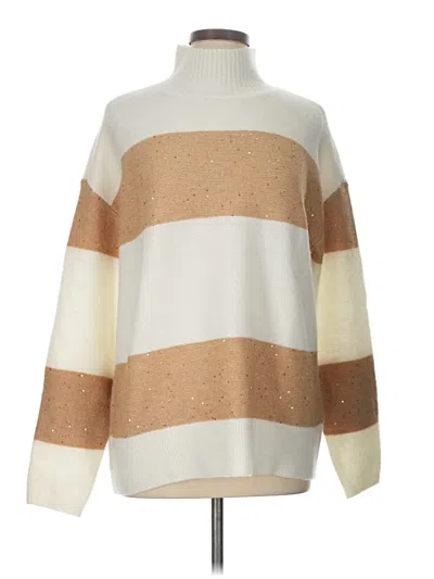 Pre-owned Talbots Pullover Sweater In Brown