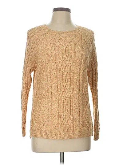 Pre-owned Talbots Pullover Sweater In Brown
