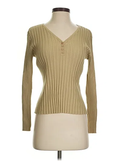 Pre-owned Talbots Pullover Sweater In Brown