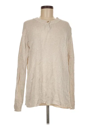 Pre-owned Talbots Pullover Sweater In Brown