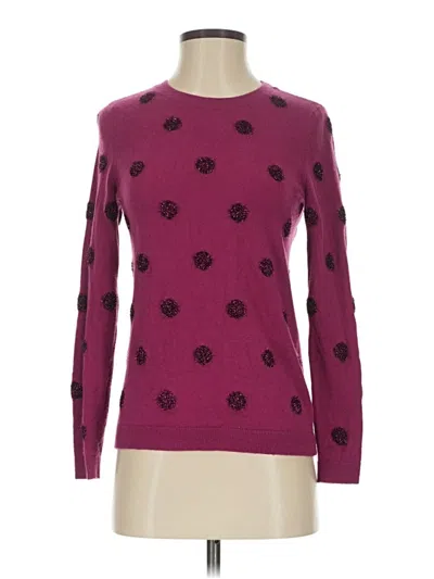 Pre-owned Talbots Pullover Sweater In Burgundy
