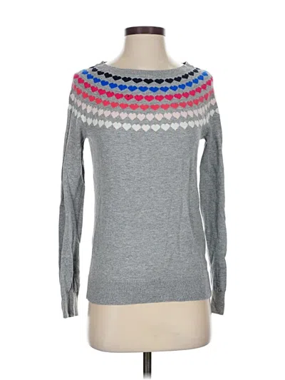 Pre-owned Talbots Pullover Sweater In Gray