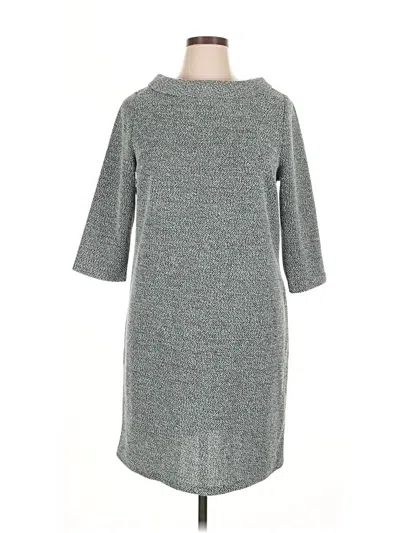 Pre-owned Talbots Pullover Sweater In Gray