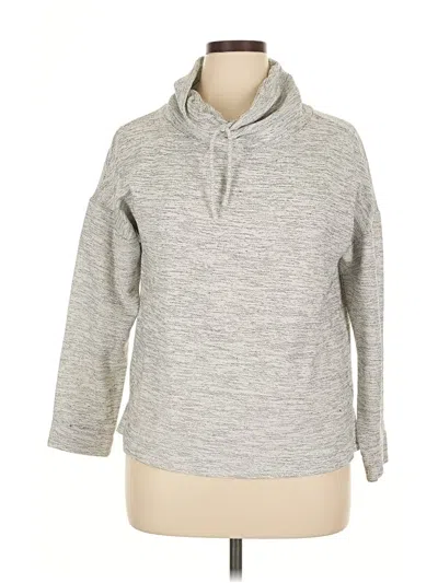 Pre-owned Talbots Pullover Sweater In Gray