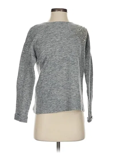 Pre-owned Talbots Pullover Sweater In Gray