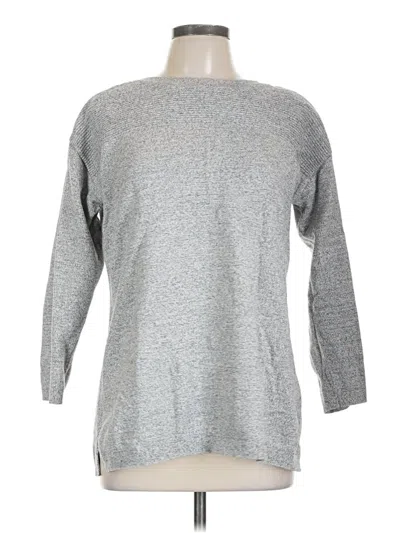 Pre-owned Talbots Pullover Sweater In Gray