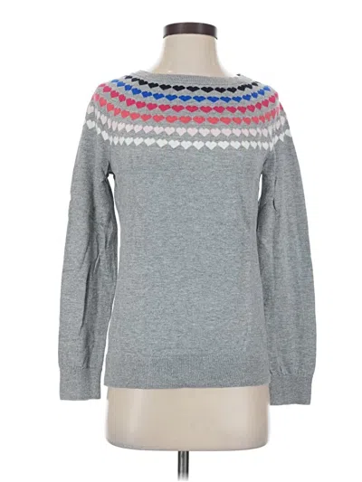 Pre-owned Talbots Pullover Sweater In Gray