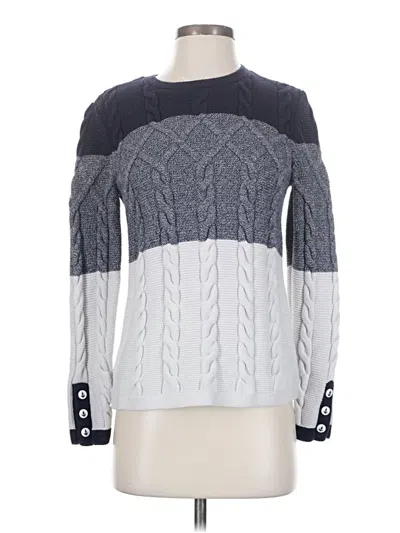 Pre-owned Talbots Pullover Sweater In Gray