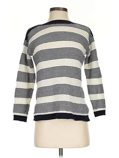 Pre-owned Talbots Pullover Sweater In Gray