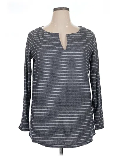 Pre-owned Talbots Pullover Sweater In Gray