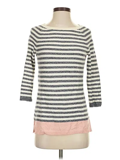 Pre-owned Talbots Pullover Sweater In Gray