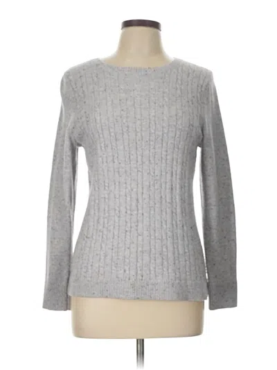 Pre-owned Talbots Pullover Sweater In Gray