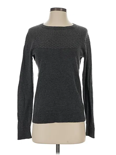 Pre-owned Talbots Pullover Sweater In Gray