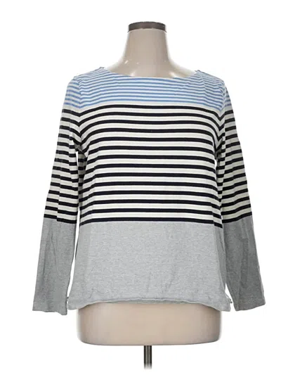 Pre-owned Talbots Pullover Sweater In Gray