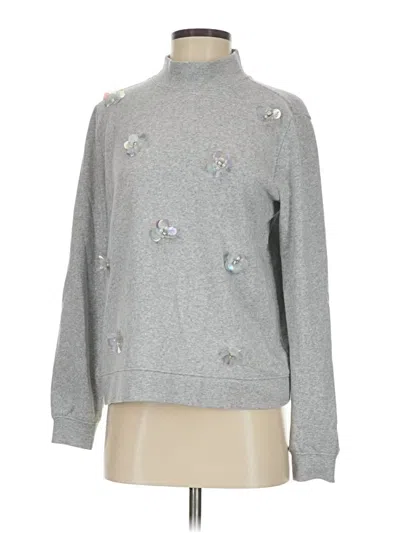 Pre-owned Talbots Pullover Sweater In Gray