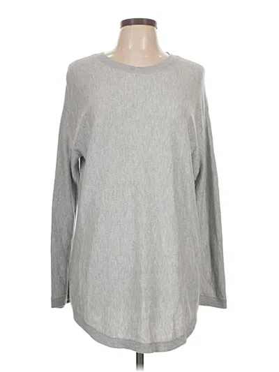 Pre-owned Talbots Pullover Sweater In Gray