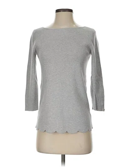 Pre-owned Talbots Pullover Sweater In Gray