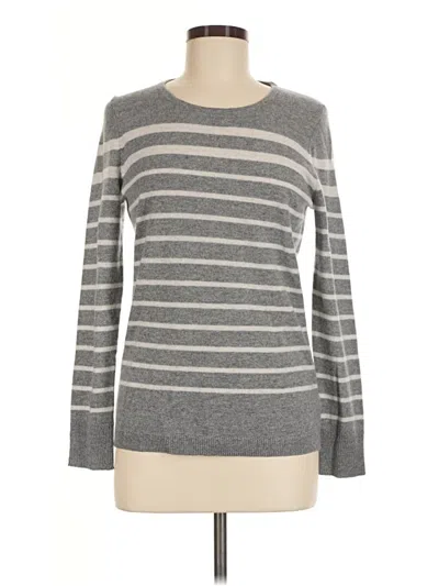 Pre-owned Talbots Pullover Sweater In Gray