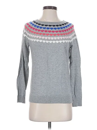 Talbots Pullover Sweater In Gray