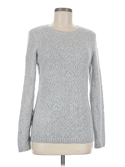 Pre-owned Talbots Pullover Sweater In Gray