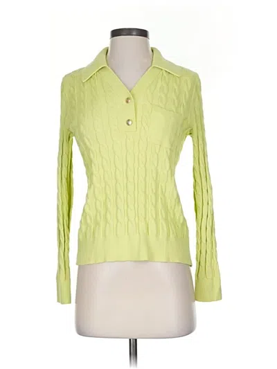 Pre-owned Talbots Pullover Sweater In Green
