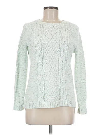 Pre-owned Talbots Pullover Sweater In Green