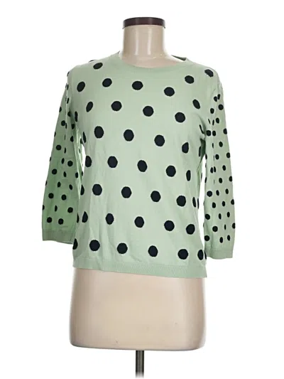 Pre-owned Talbots Pullover Sweater In Green