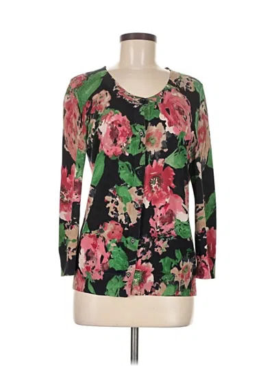 Pre-owned Talbots Pullover Sweater In Green