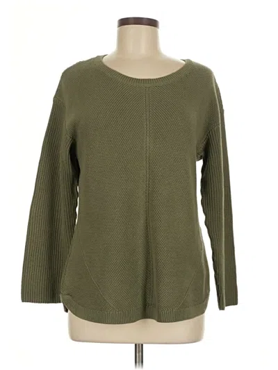 Pre-owned Talbots Pullover Sweater In Green