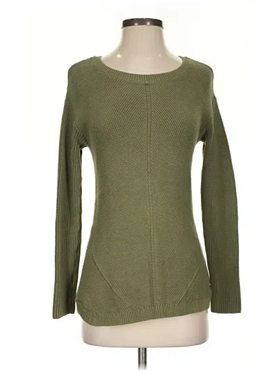 Pre-owned Talbots Pullover Sweater In Green