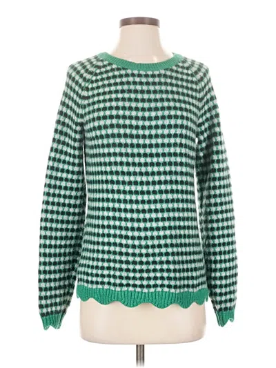 Pre-owned Talbots Pullover Sweater In Green