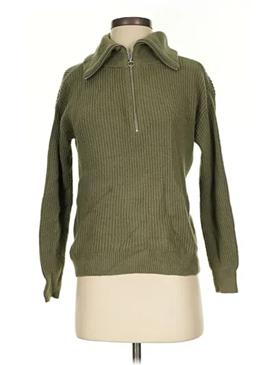 Pre-owned Talbots Pullover Sweater In Green