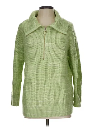 Pre-owned Talbots Pullover Sweater In Green